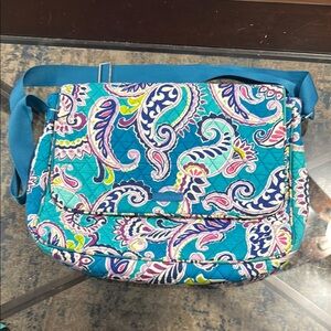 Vera Bradley - Waikiki paisley messenger bag Vibrant Paisley Shoulder Bag